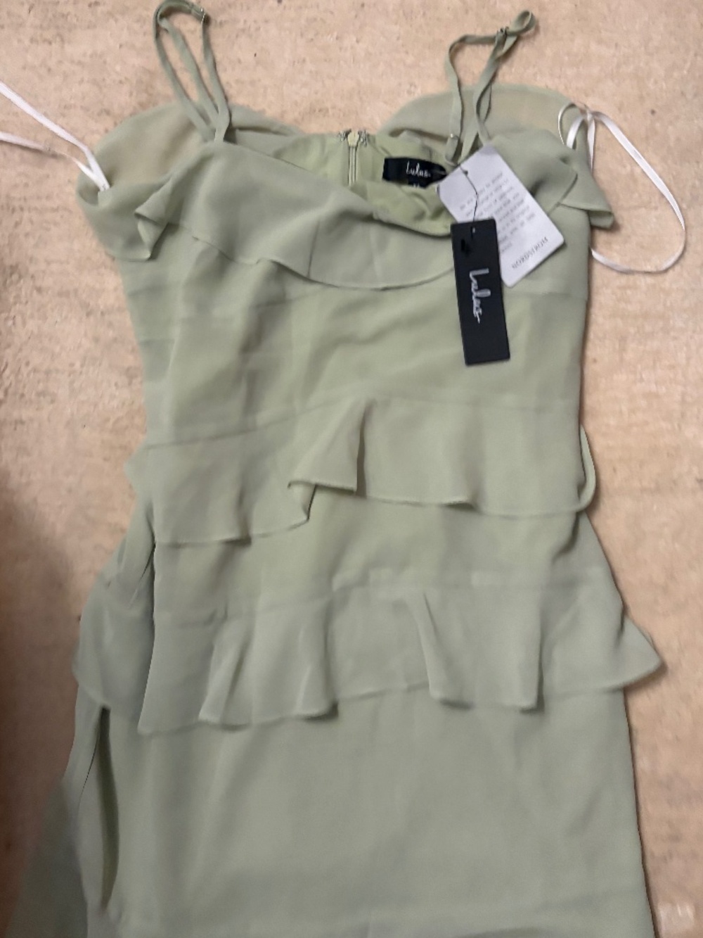 Brand new with Tags- sage Lulu dress size 2